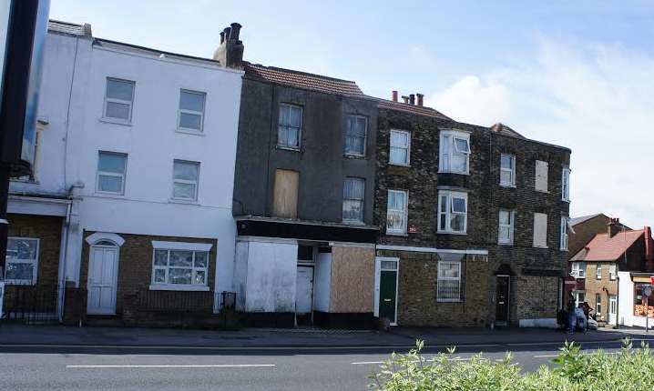 The house where former museum curator Robert Bradley died