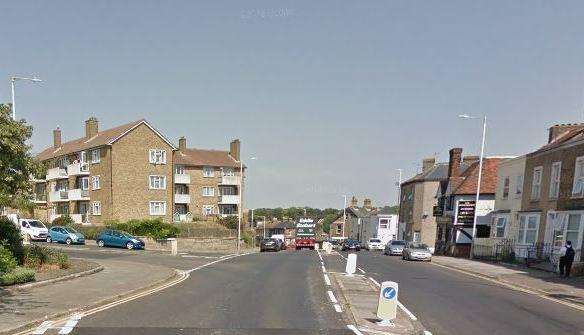 The A254 Margate Road, Ramsgate, just by the A255 junction. Picture: Google Street View