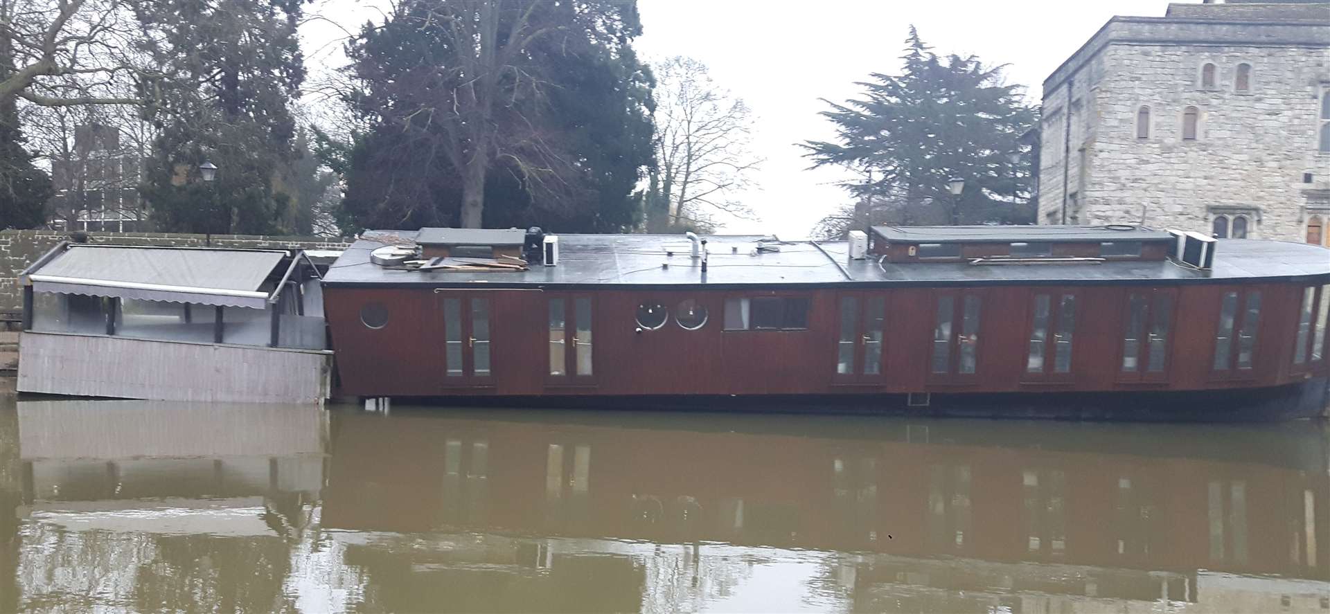 The Embankments Tapas and Music Bar after Christmas flooding 2019