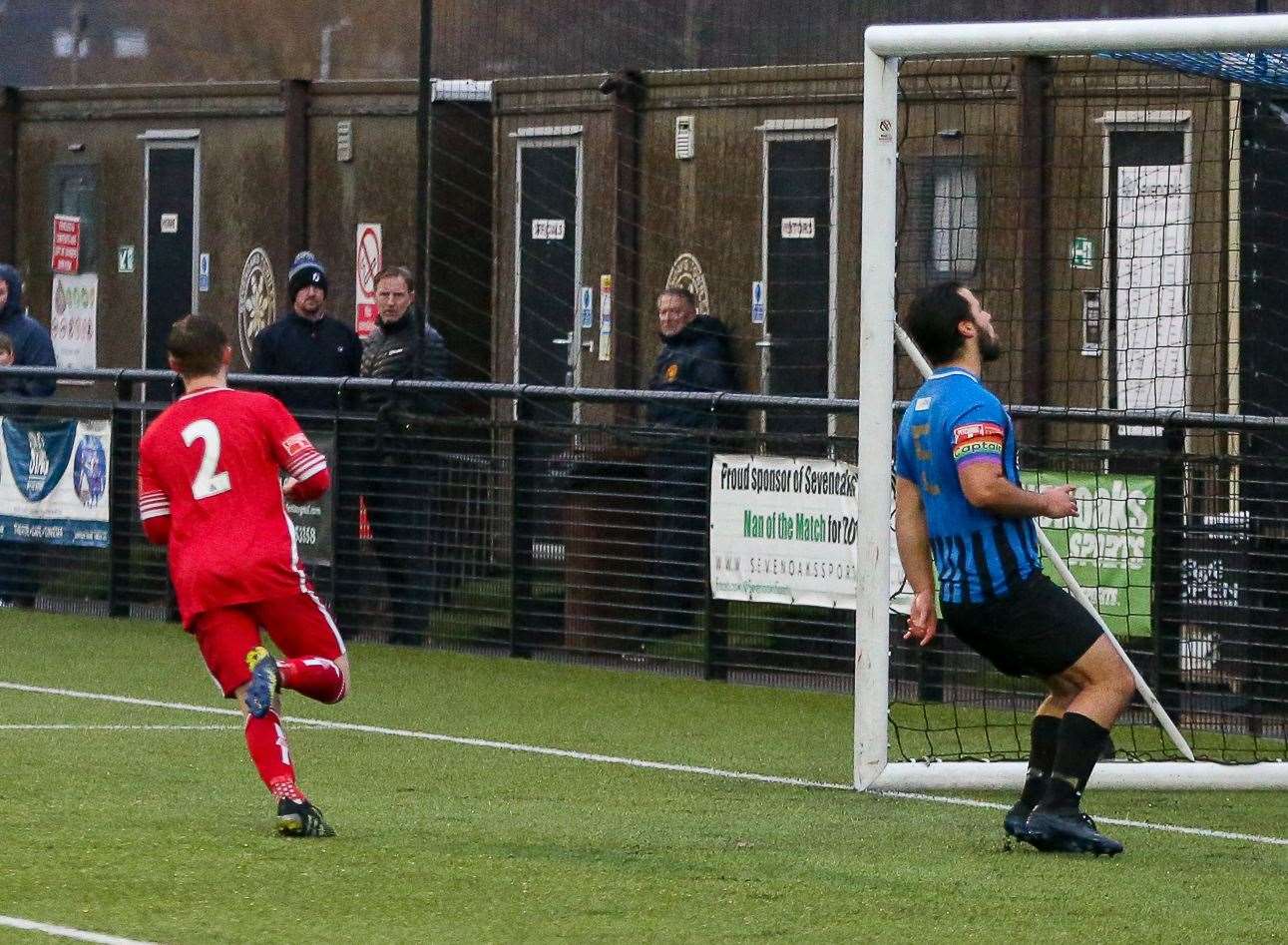 Mackenzie wheels away to celebrate. Picture: Les Biggs