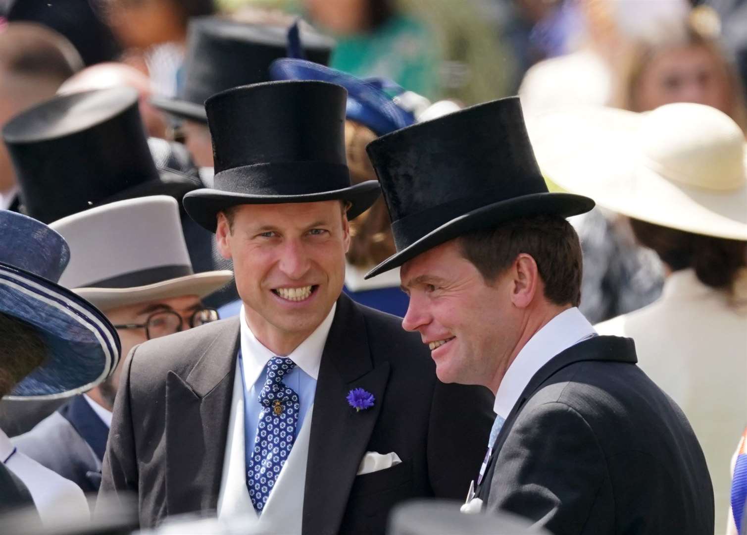 The Prince of Wales at Royal Ascot on Wednesday (Jonathan Brady/PA)
