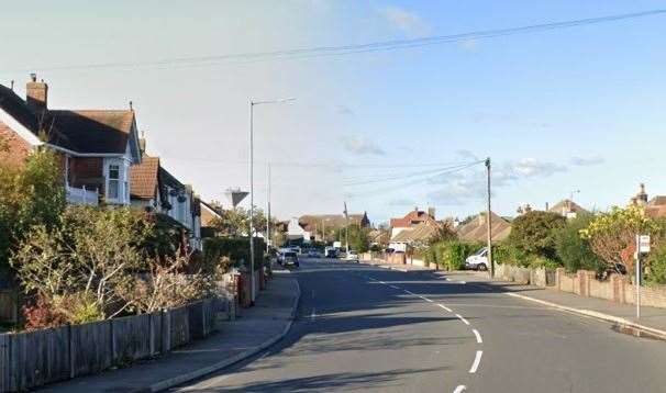 The incident happened in Mickleburgh Hill, Herne Bay. Picture: Google