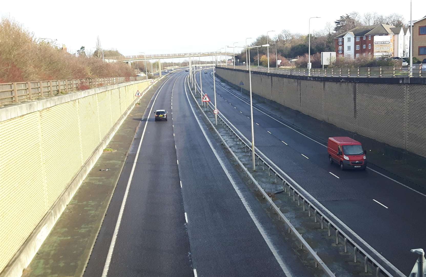 Work will be carried out at the Eddington interchange near Herne Bay this month for four weeks