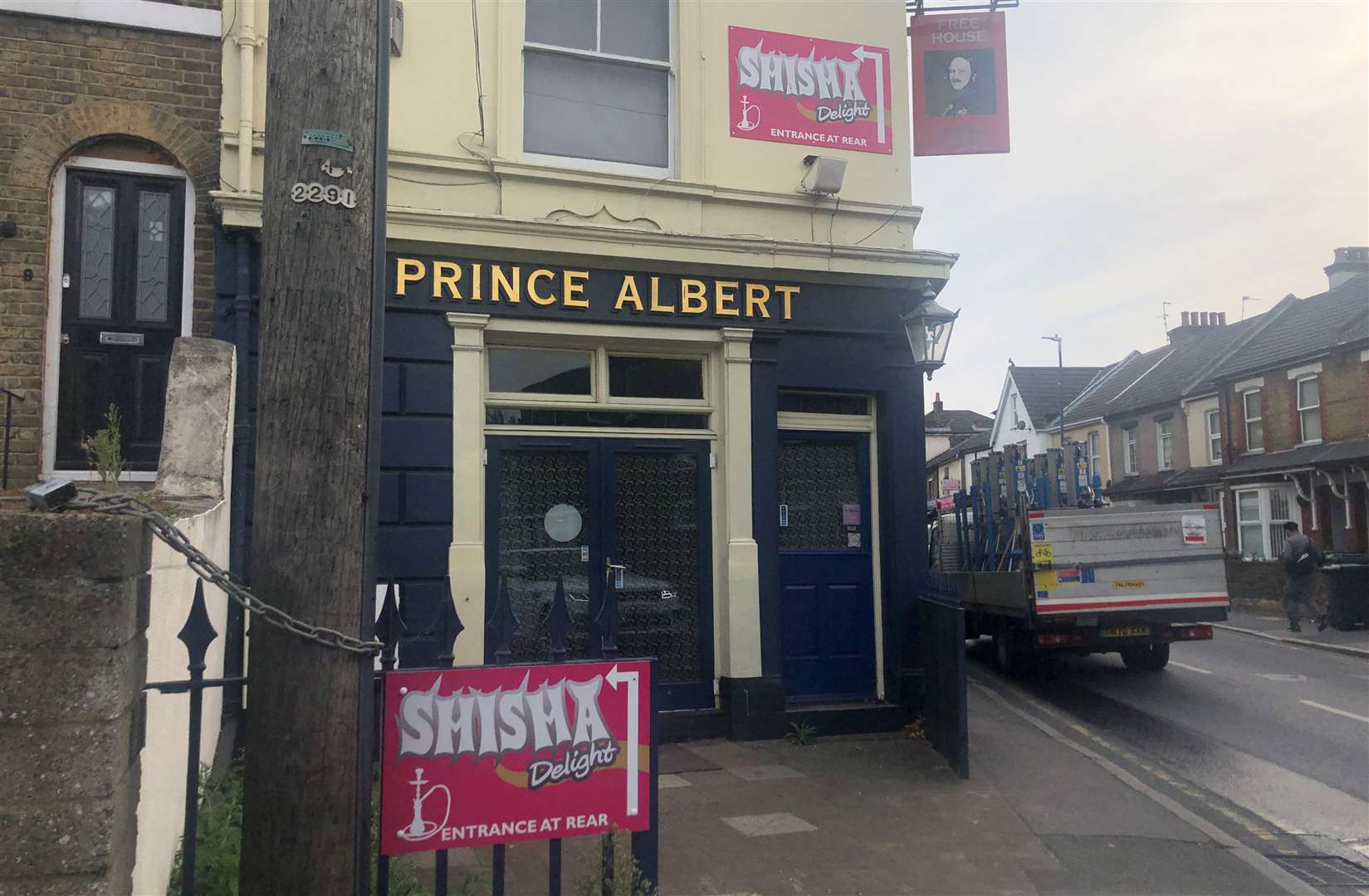 The Prince Albert was seeking a temporary licence to sell alcohol