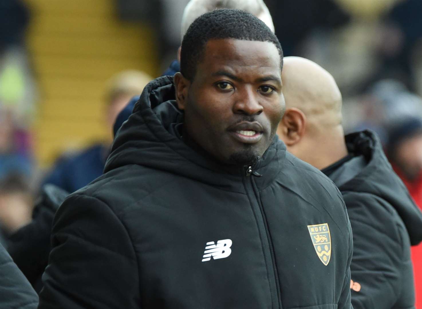 Maidstone United boss George Elokobi. Picture: Steve Terrell