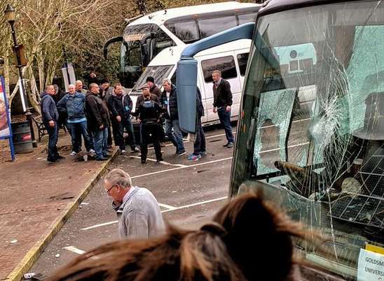 Police hope the protest won't cause disruption, which happened when left and right wing groups clashed in Dover and at Maidstone Services last year