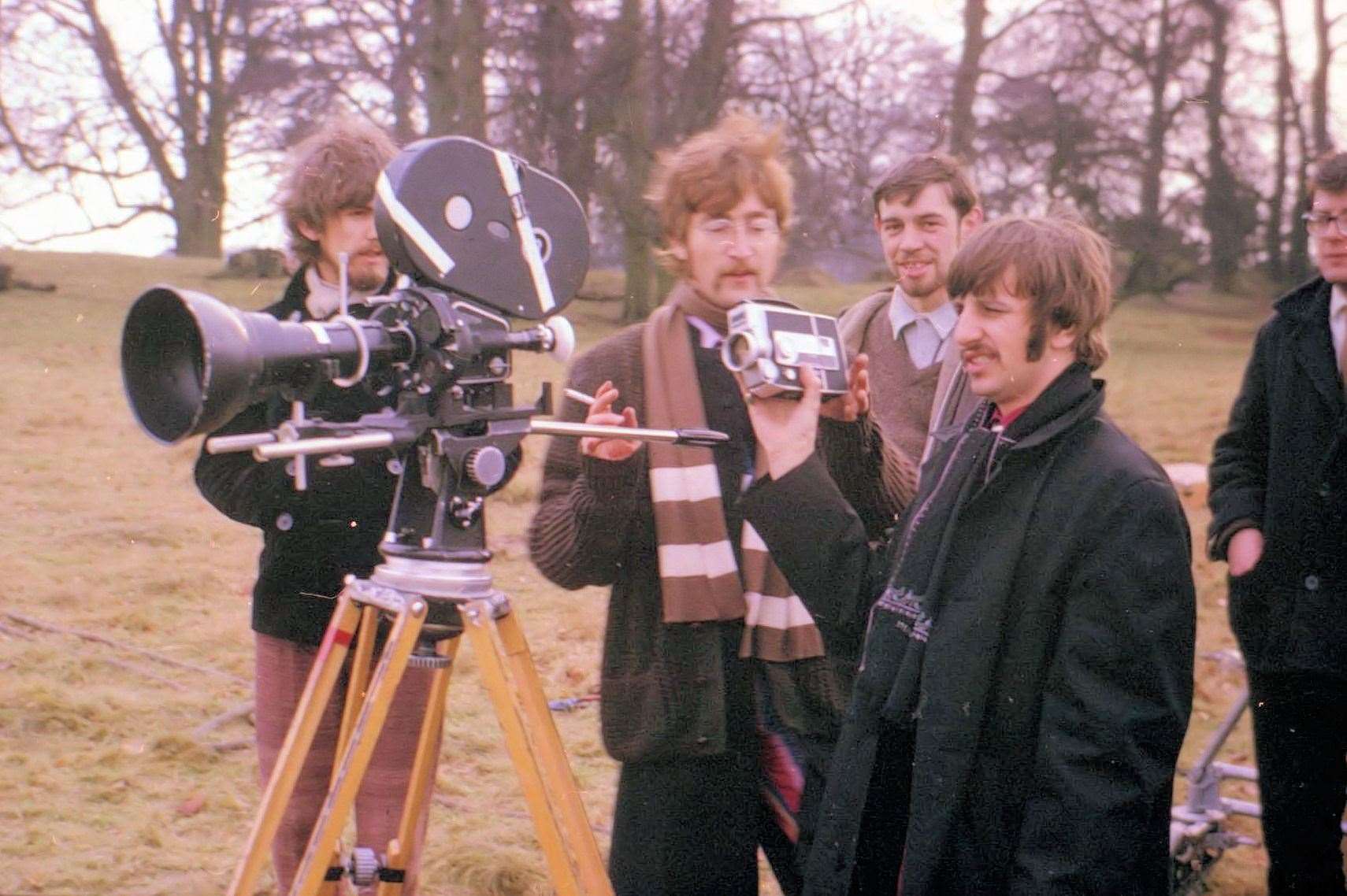 The Beatles in Sevenoaks, January 1967. Picture: Tracks