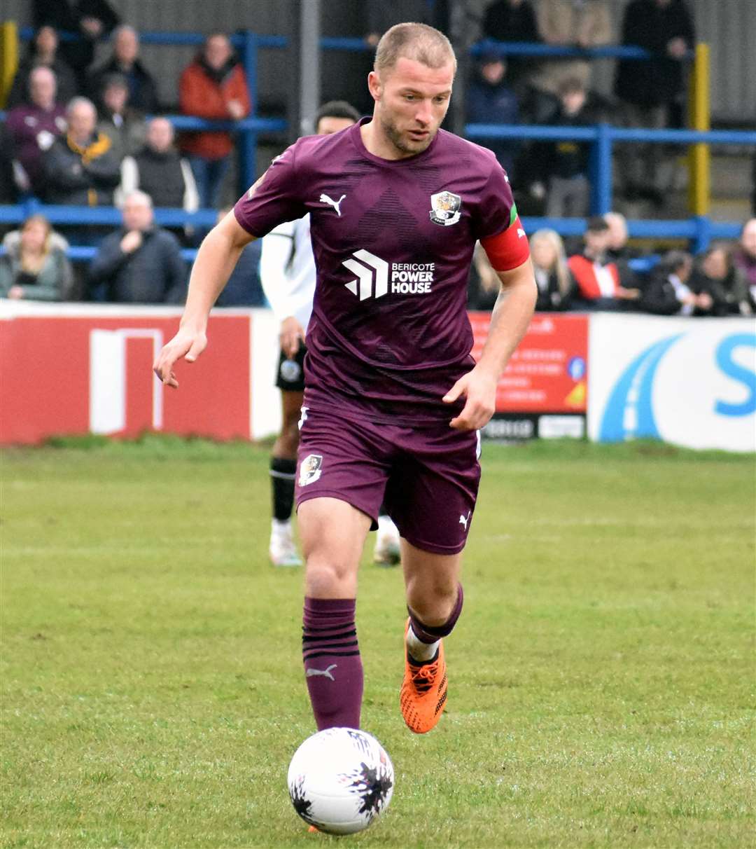 Departing Dartford captain Luke Coulson - has spoken about his Princes Park exit. Picture: Randolph File