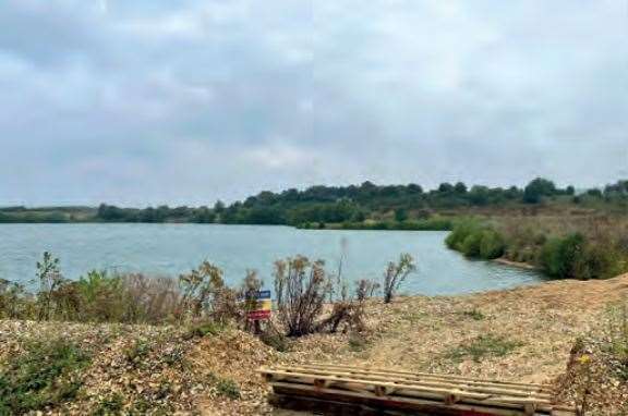 What Aylesford Quarry looks like today