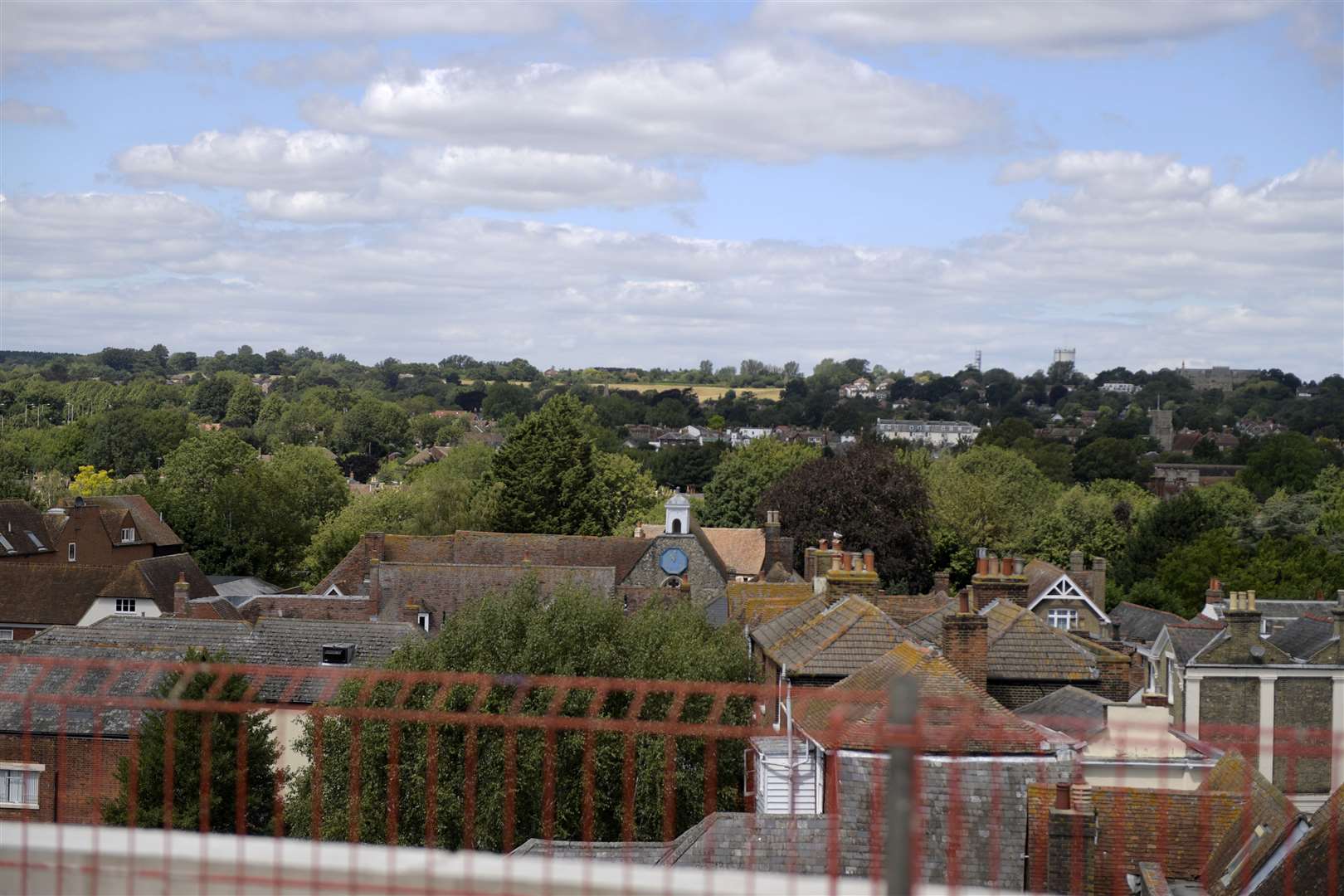 The restaurant will boast views across to the university on the hill