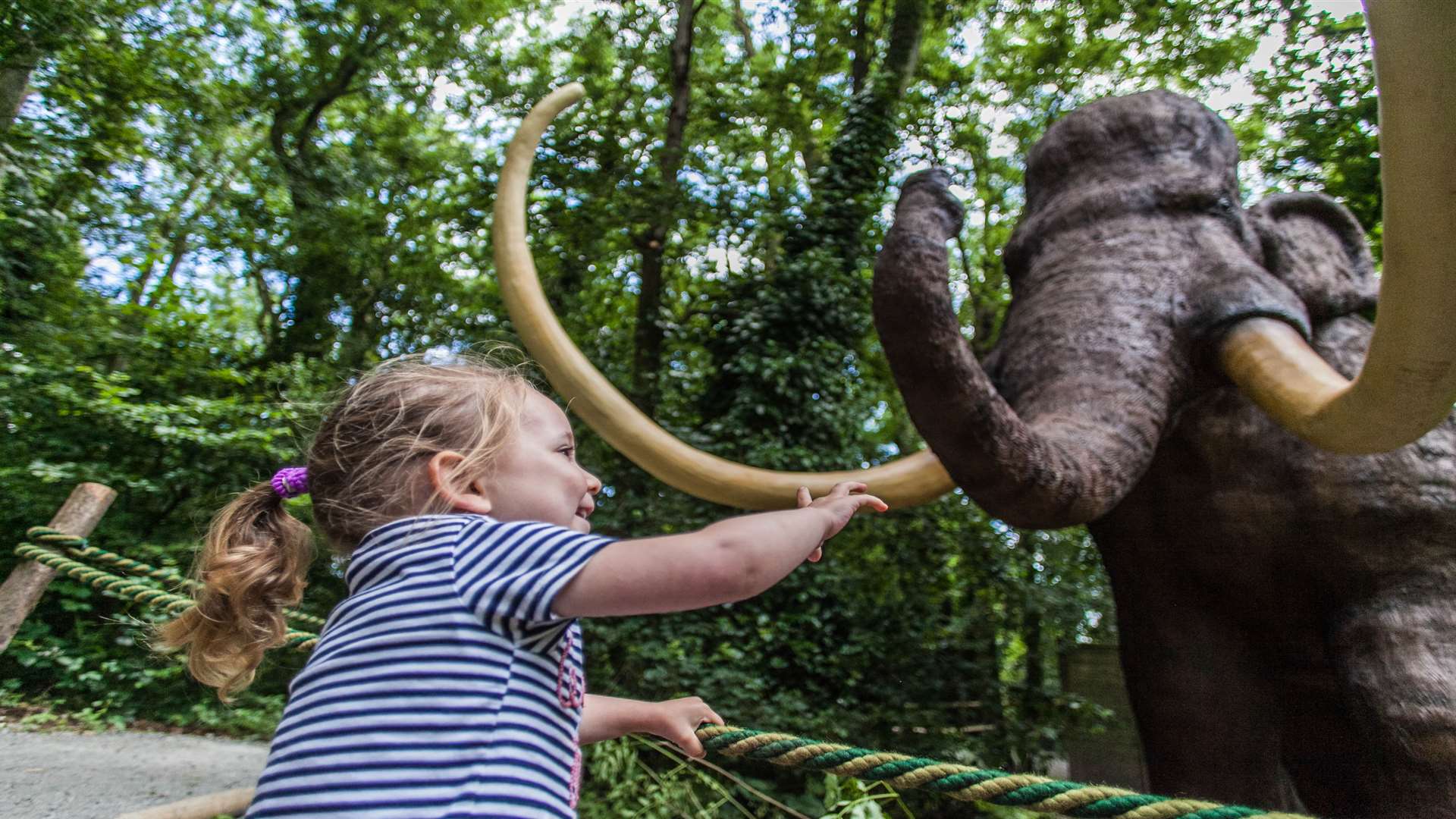 Dinosaur Forest at Port Lympne Reserve