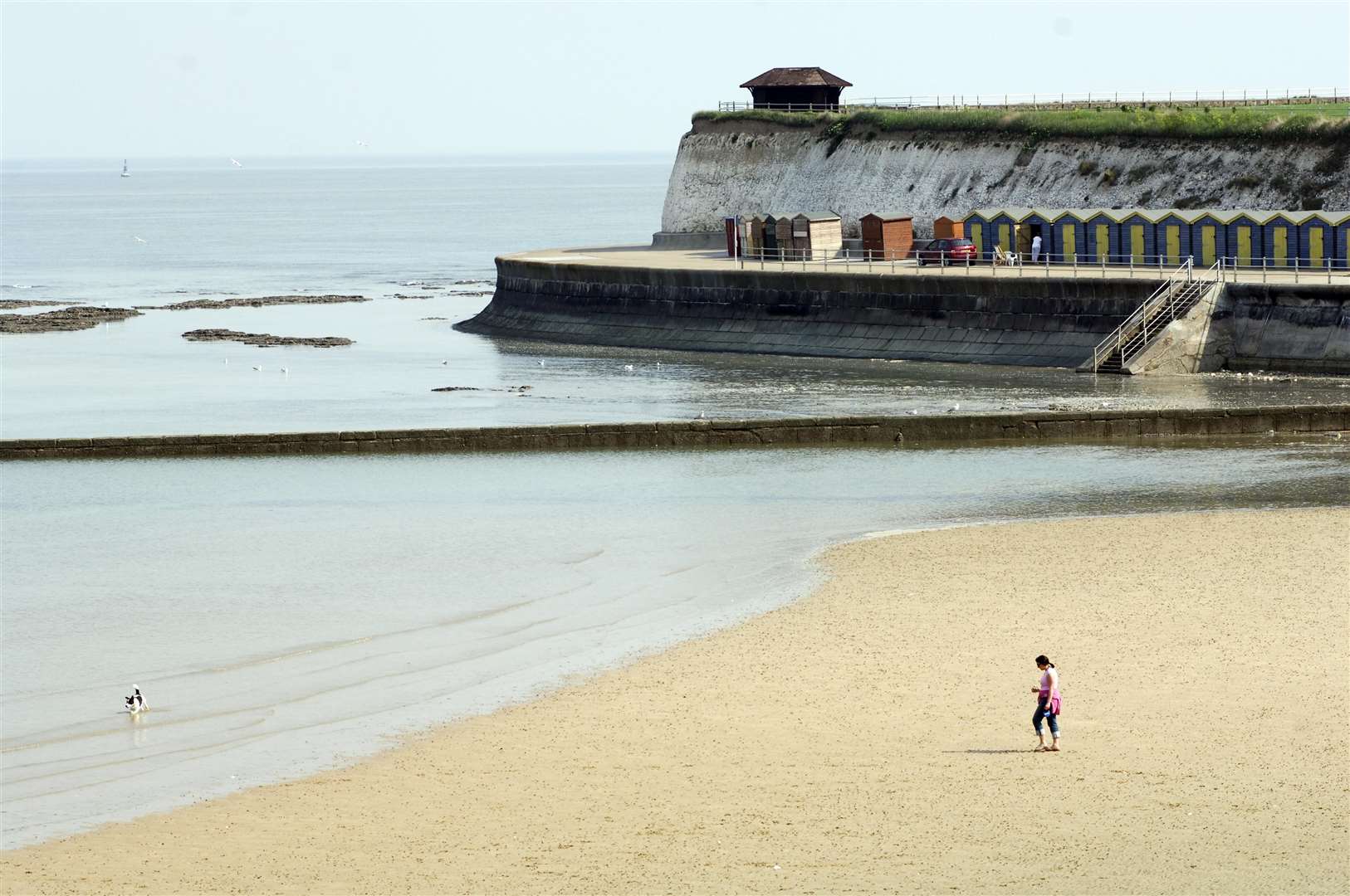 The body was found at Westgate beach