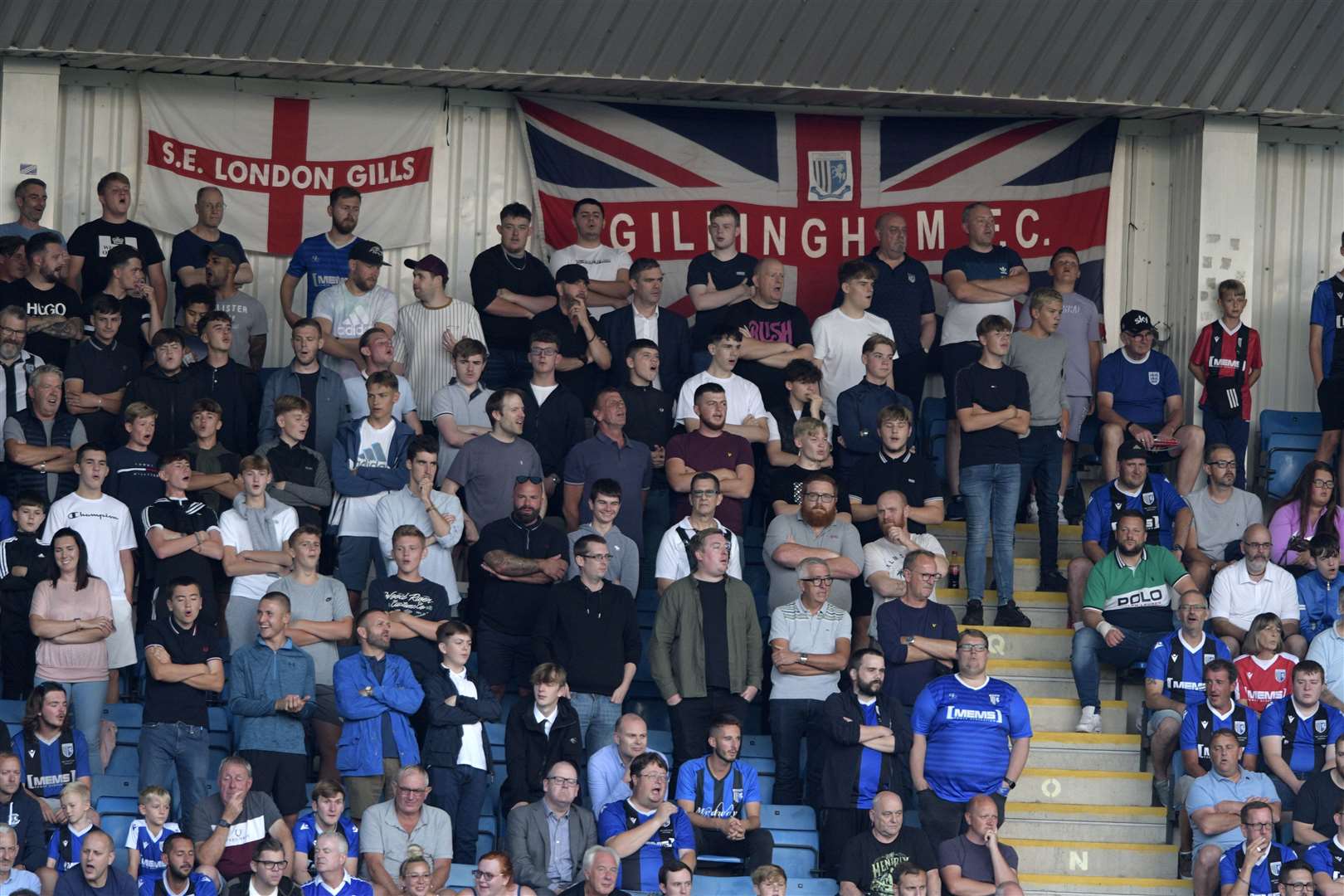Gillingham will be backed by over 600 fans for their first trip to Harrogate Picture: Barry Goodwin