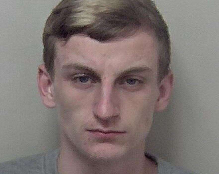 Harry Marshall has been jailed after robbing a post office in Broadstairs. Picture: Kent Police