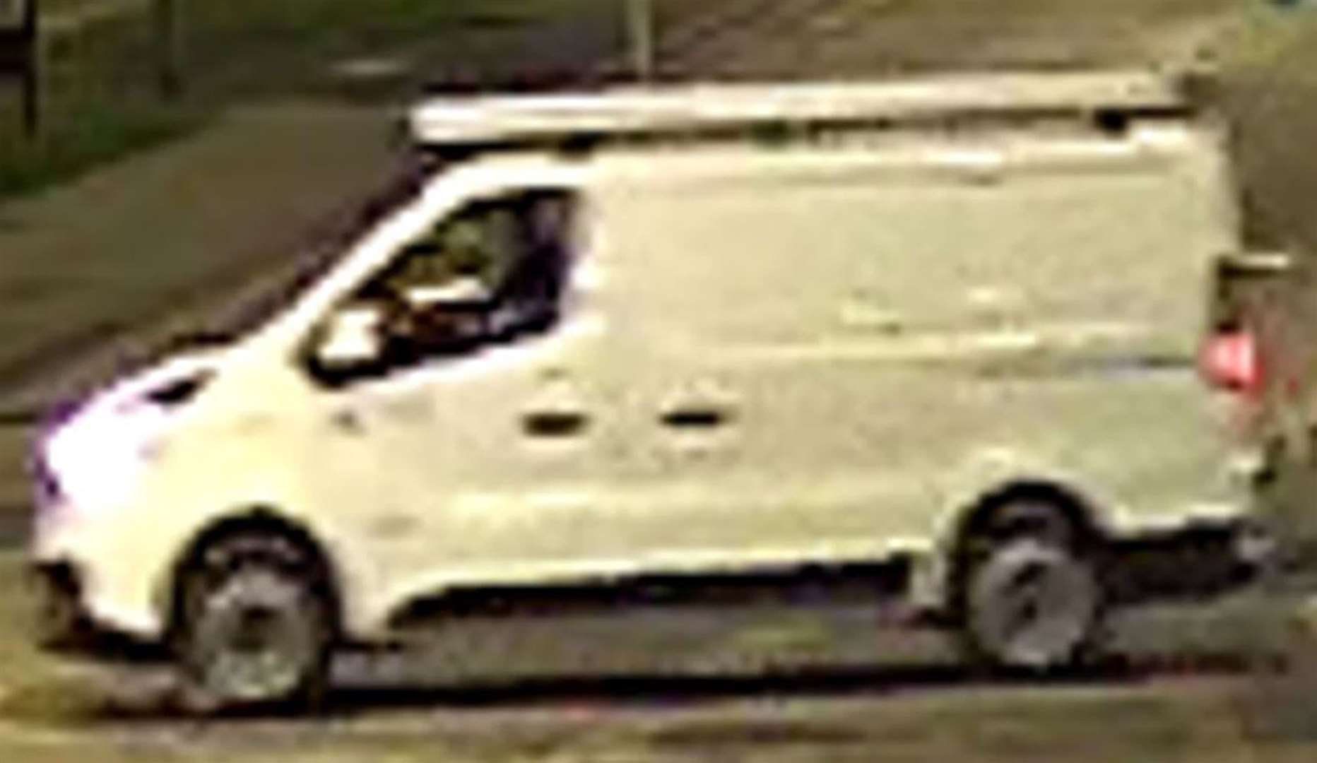 Police are keen to speak to the driver to this van (Met Police/PA)