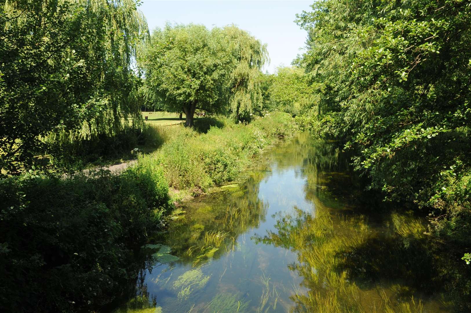 The River Stour at Toddlers Cove, Canterbury