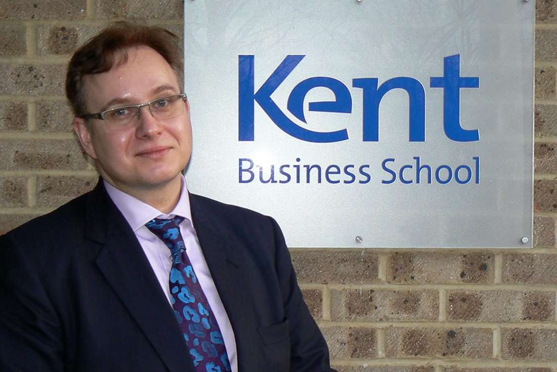 Kent Business School head Professor Martin Meyer