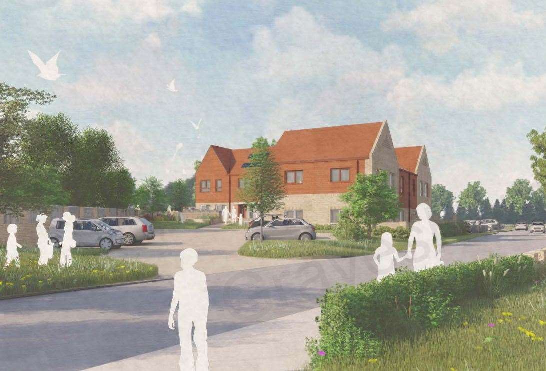 The plans were discussed at the planning committee. Picture: BPTW / Gravesham Borough Council