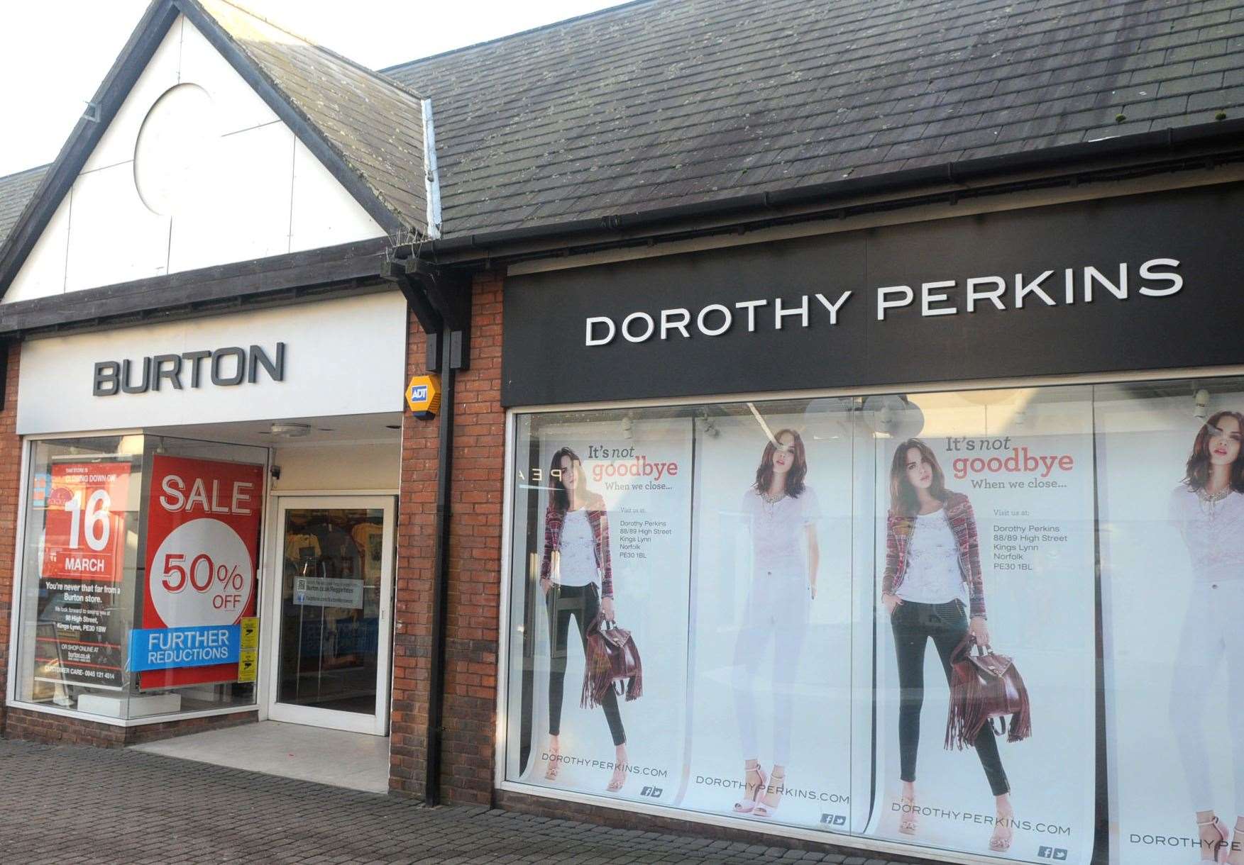 Burton and Dorothy Perkins are part of the group's fashion empire
