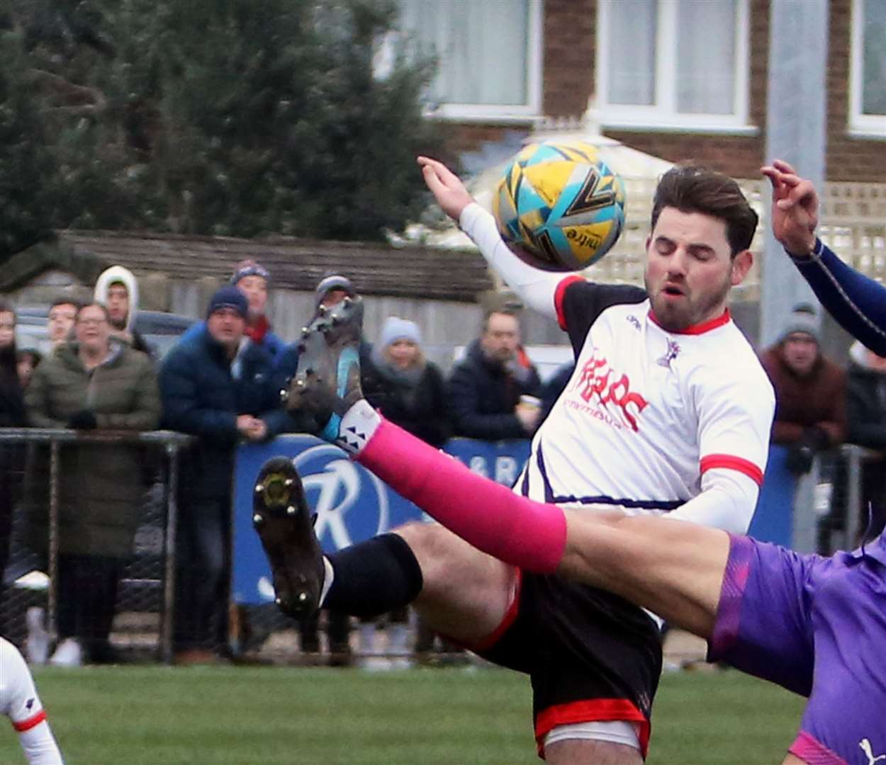 Aaron Millbank got to play with Ashley Miller again at Deal after he joined from rivals Faversham. Picture: Paul Willmott