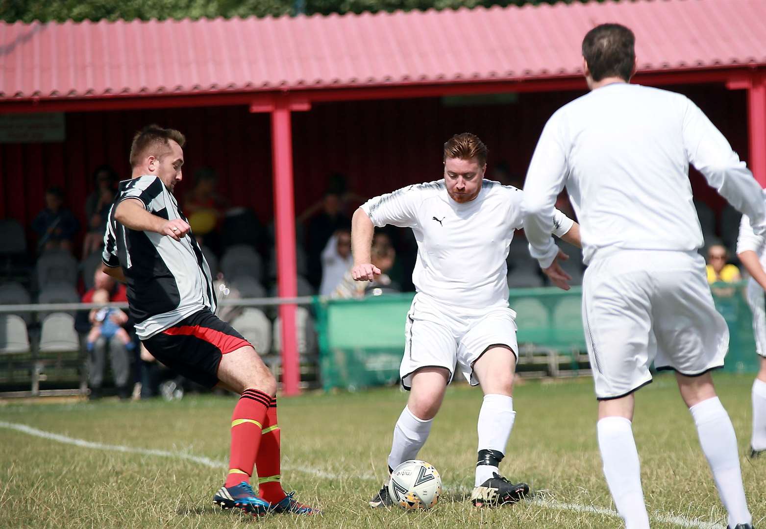 Tangmere Rangers with the ball Picture: Phil Lee (15073640)