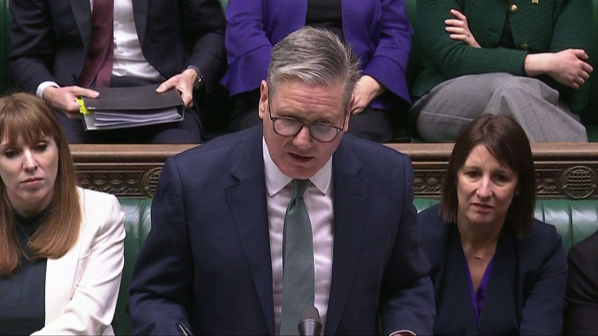 Prime Minister Sir Keir Starmer said ‘the vast majority of farmers’ would be unaffected by the changes (House of Commons/UK Parliament/PA)