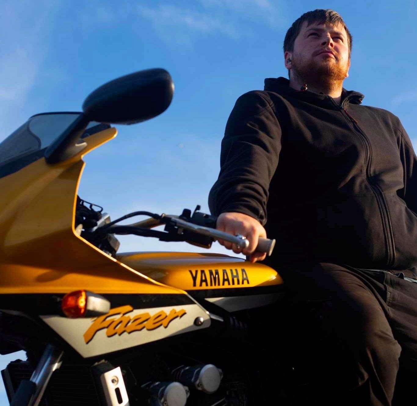 Jordan Collins was an avid biker. Picture: Shayla Raine