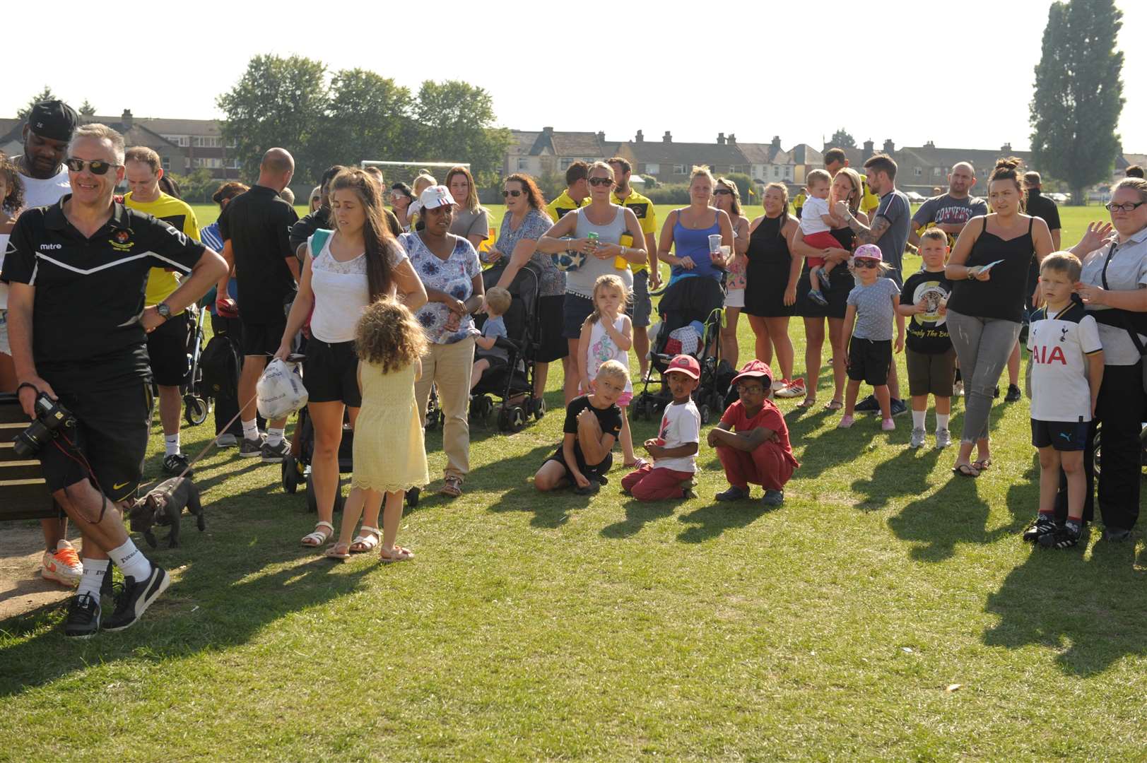 Broomfield Park, Broomfield Road, Swanscombe..Charity football match & raffle for Julie Wakefield..Picture: Steve Crispe. (3919956)