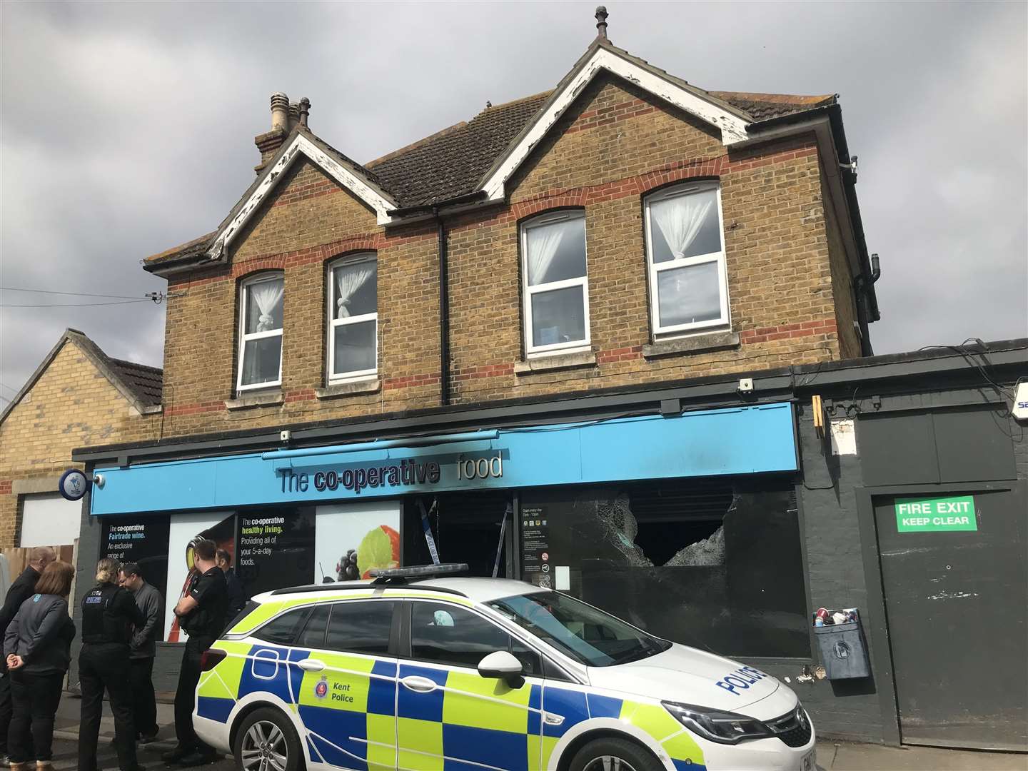 The Co-op store in The Street, Upchurch, this morning