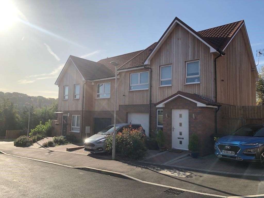 A modular home in Peacock Rise, Walderslade. Picture: Enevate Homes