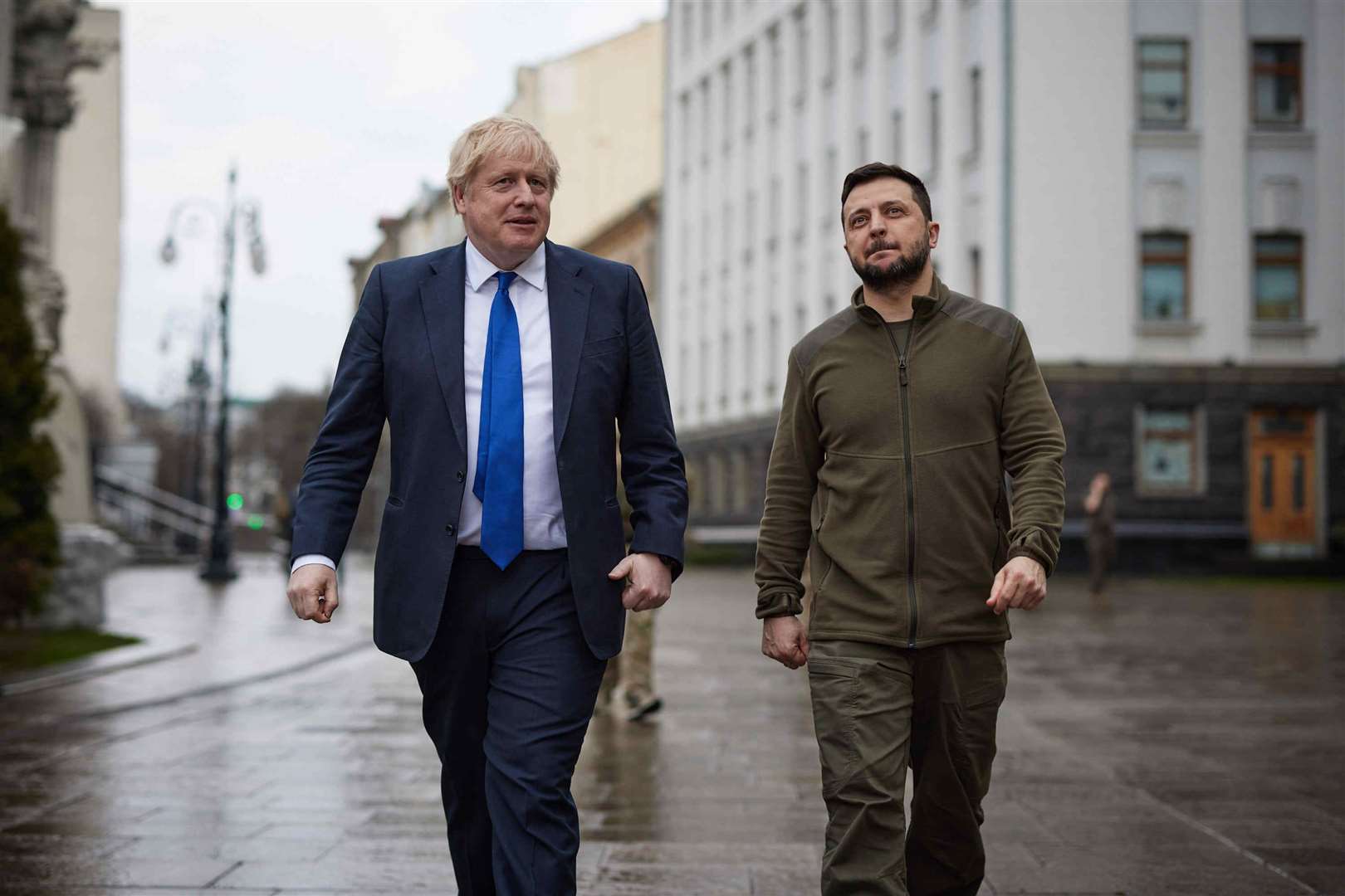 The PM recently met Volodymyr Zelensky in Kyiv (Ukraine Government/PA)