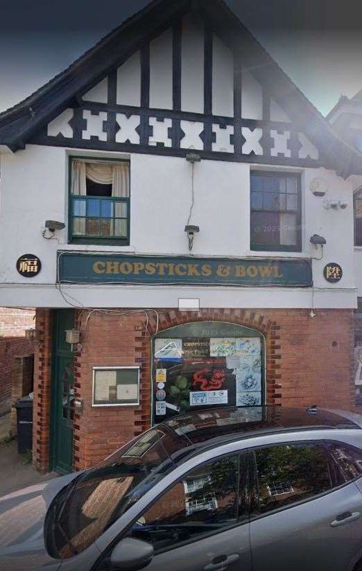 The Chopsticks and Bowl takeaway in Lenham. Picture: Google Streetview