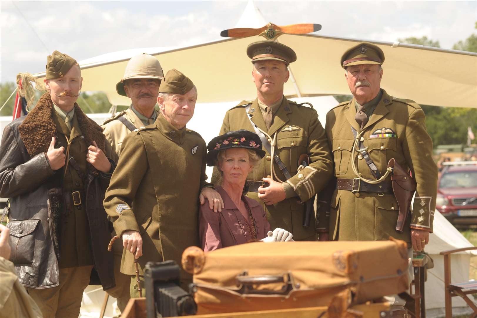 Hop Farm, Maidstone..War & Peace Rivival Show 2018..Picture: Steve Crispe. (3318592)