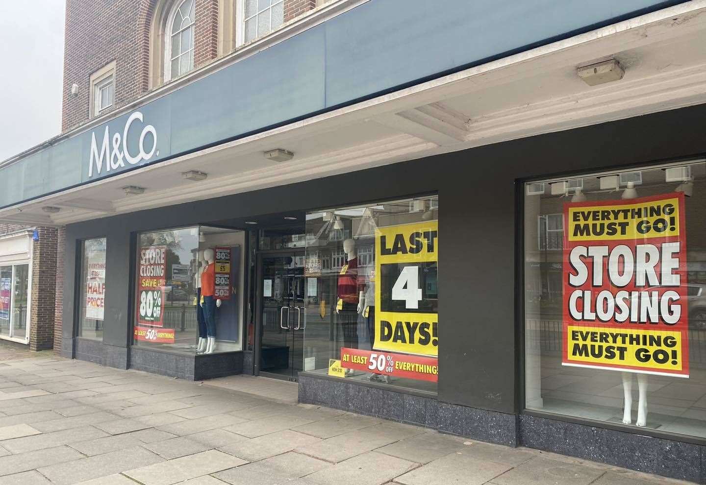 Kent s remaining M Co stores set to close