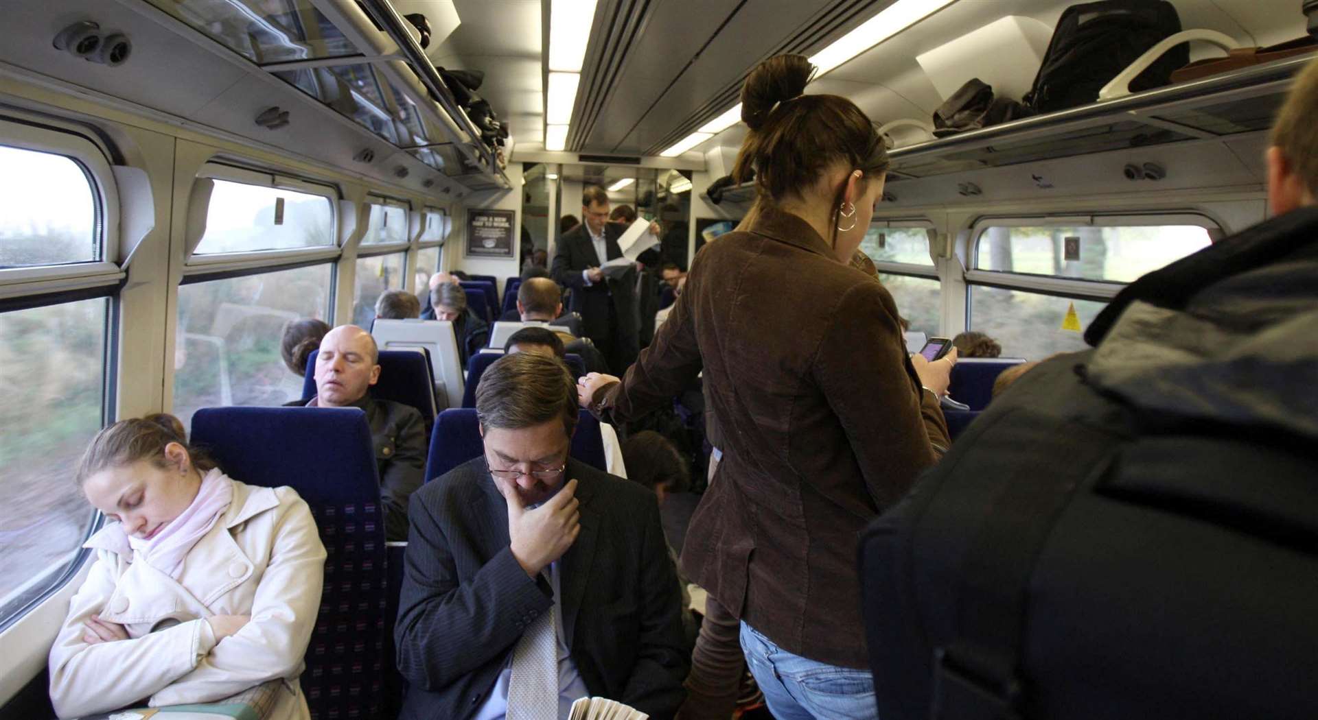 Rail fares have climbed by an average of 3.1 per cent since last year and intercity travel for some people now stands at over £1 a mile (Chris Radburn/PA Wire)