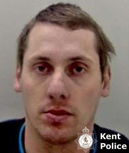 Champion, of Old Road, Chatham, was arrested and charged with multiple breaches of his sexual harm prevention order between March and April. Picture: Kent Police