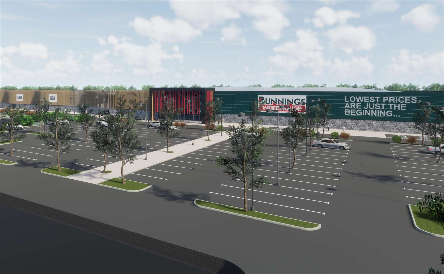 How the Bunnings store would have looked