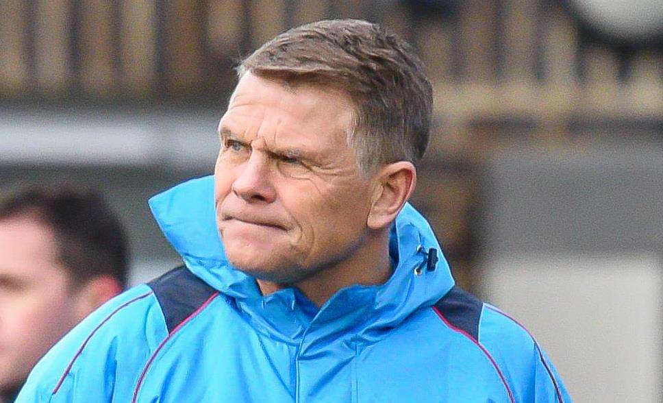 Dover manager Andy Hessenthaler Picture: Alan Langley