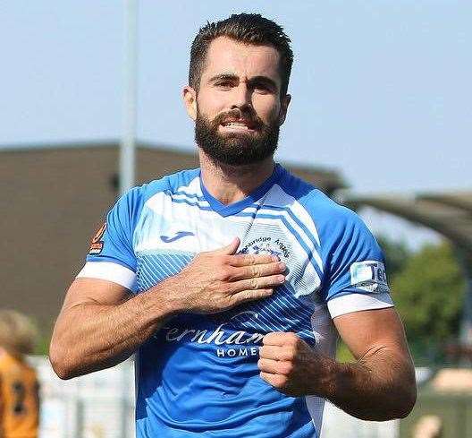 Tonbridge Angels winger Joe Turner. Picture: David Couldridge.