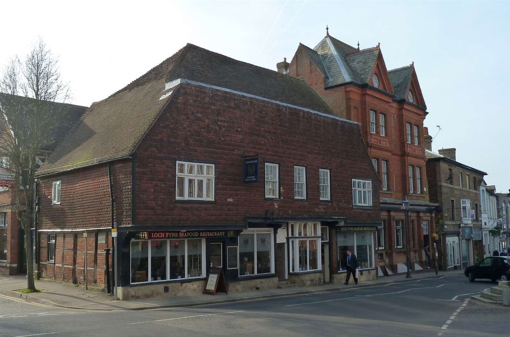 This historic building was built by the Archbishop’s Reeve (manager) where he collected rents for stalls. Picture: Sevenoaks Town Council