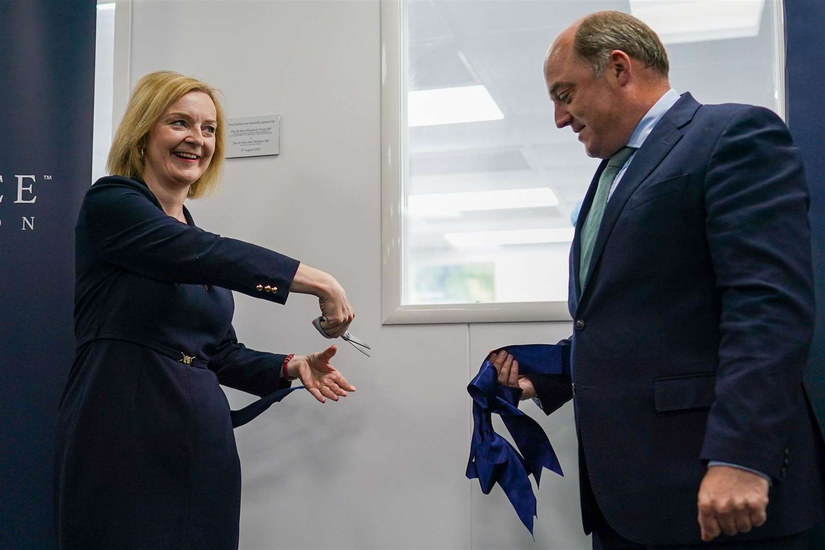 Liz Truss and Ben Wallace (Ian Forsyth/PA)