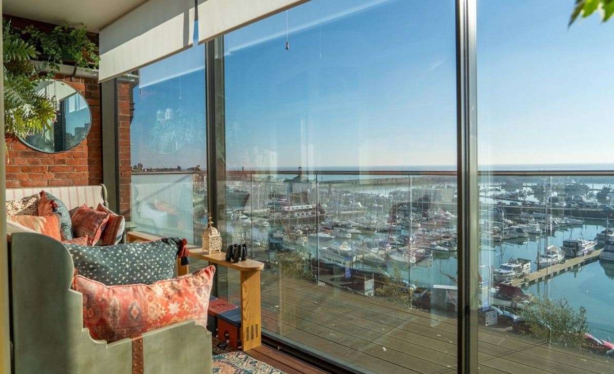 Each apartment has its own harbour views. Picture: Winkworth