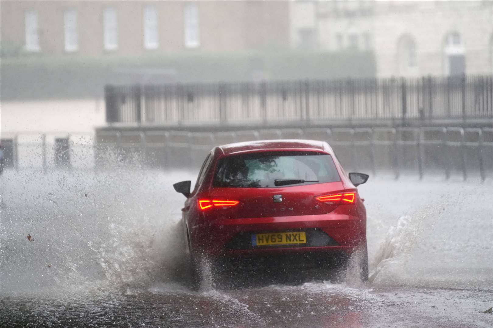 Parts of the UK are bracing for the possibility of intense thunderstorms (Victoria Jones/PA)