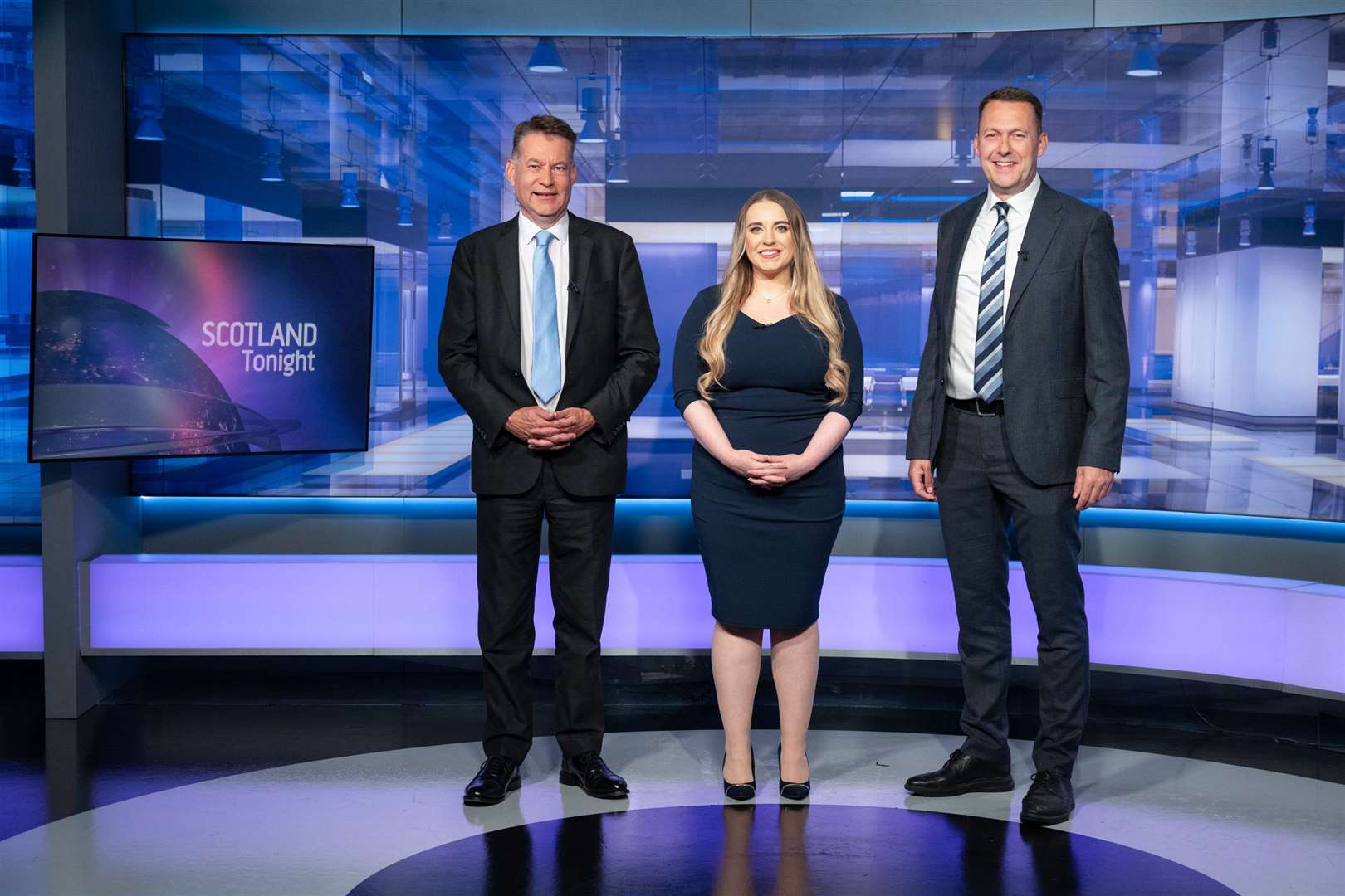 Murdo Fraser, Meghan Gallacher and Russell Findlay are in the race to be the next Scottish Tory leader (STV/Kirsty Anderson)