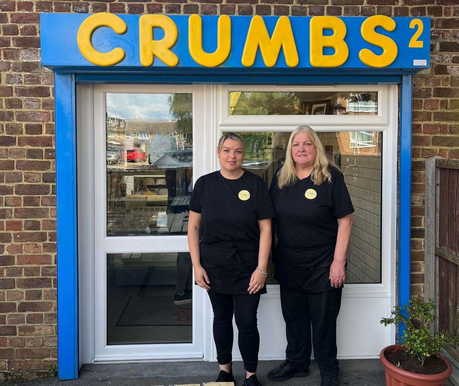 From left: Daughter Amie and owner Debbie Hellier at their new shop. Picture: Debbie Hellier