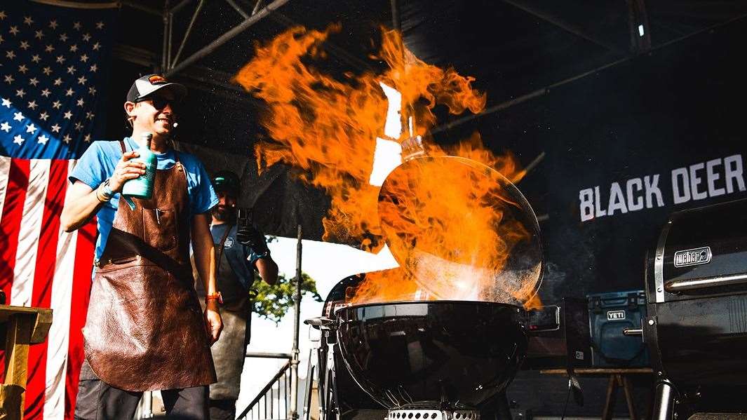 American BBQ food is at the heart of the festival. Picture: Black Deer Festival