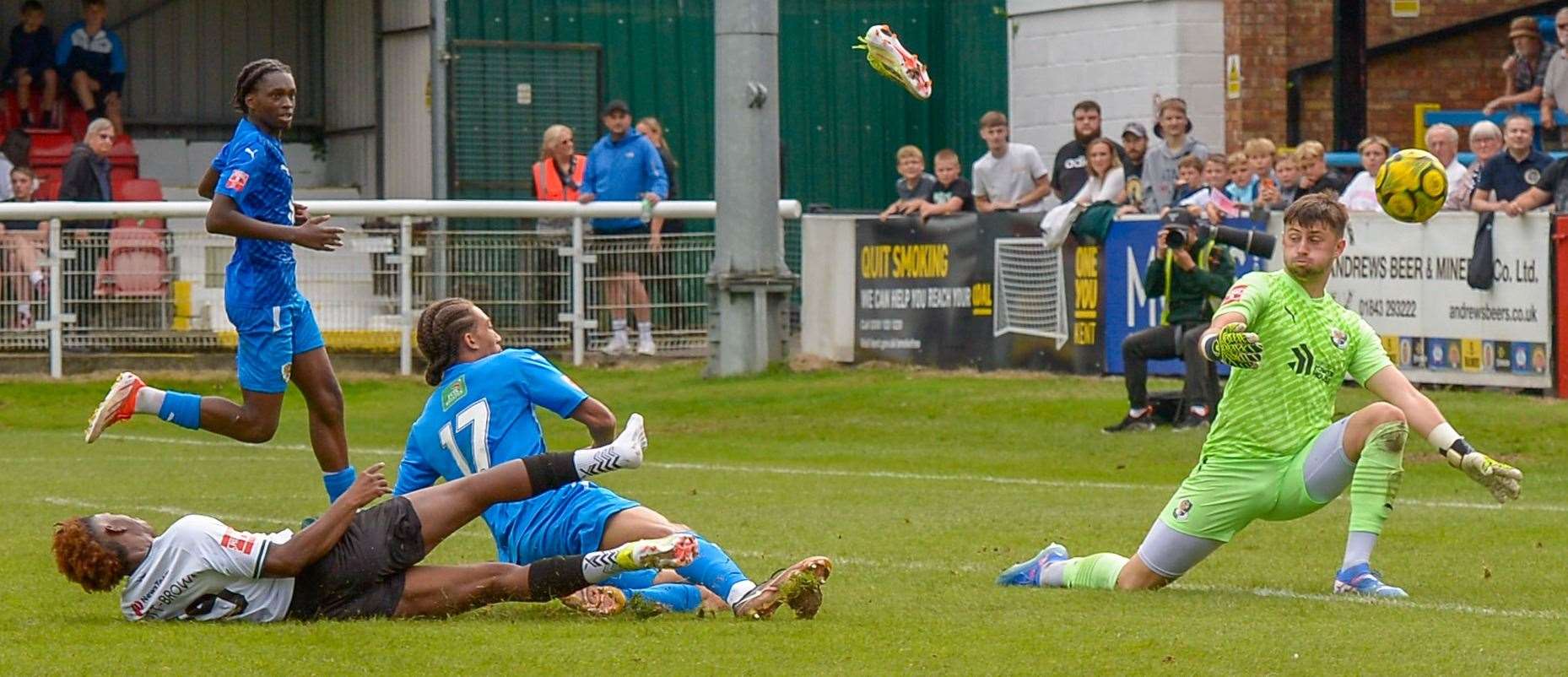 Dartford were overpowered by their hosts last weekend. Picture: Stuart Watson