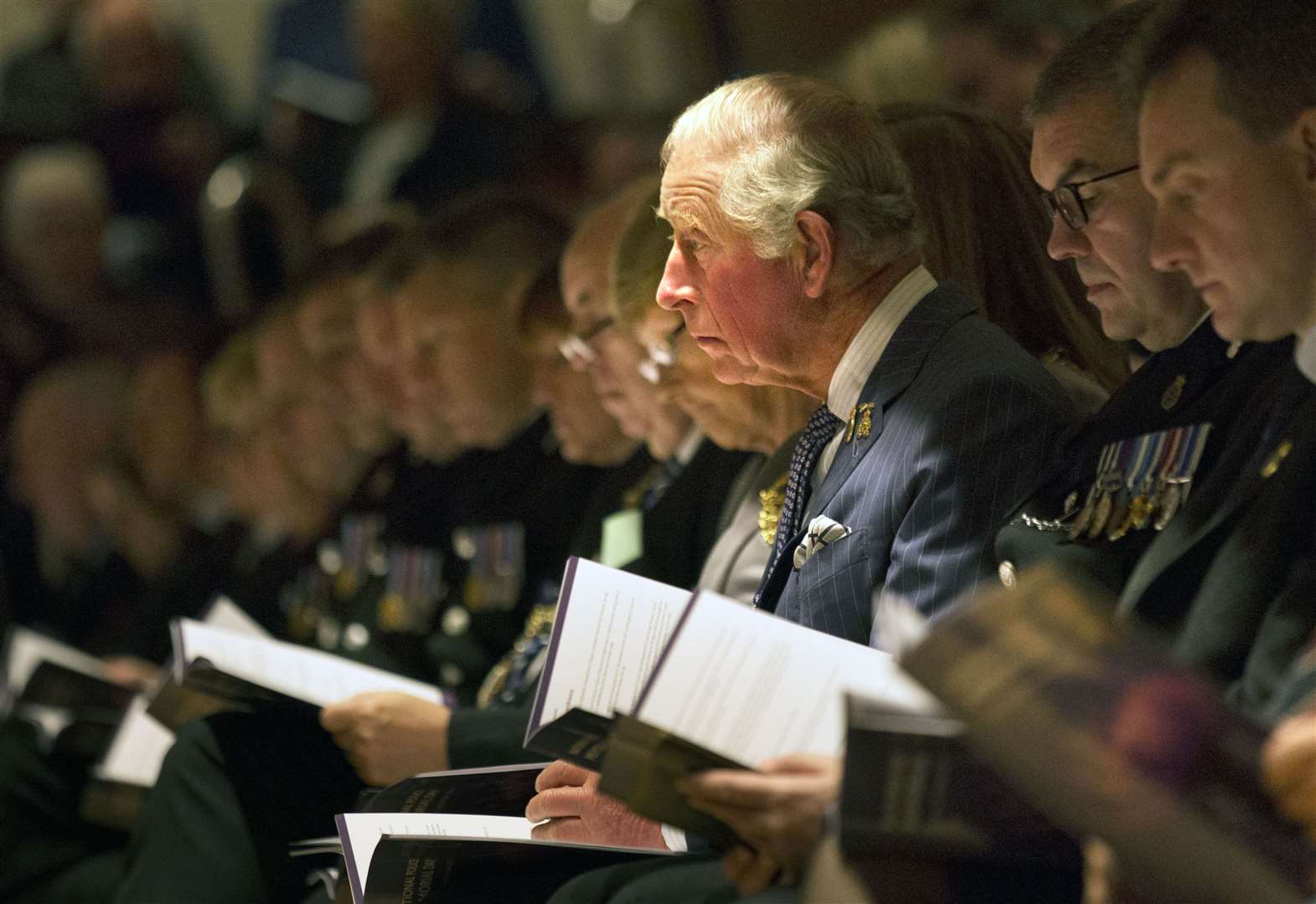 Charles at a previous National Police Memorial Day service (David Cheskin/PA)