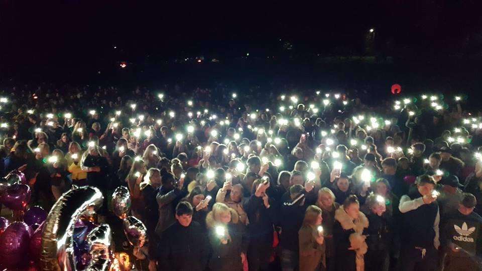 The candle-lit vigil for Georgia (5055209)