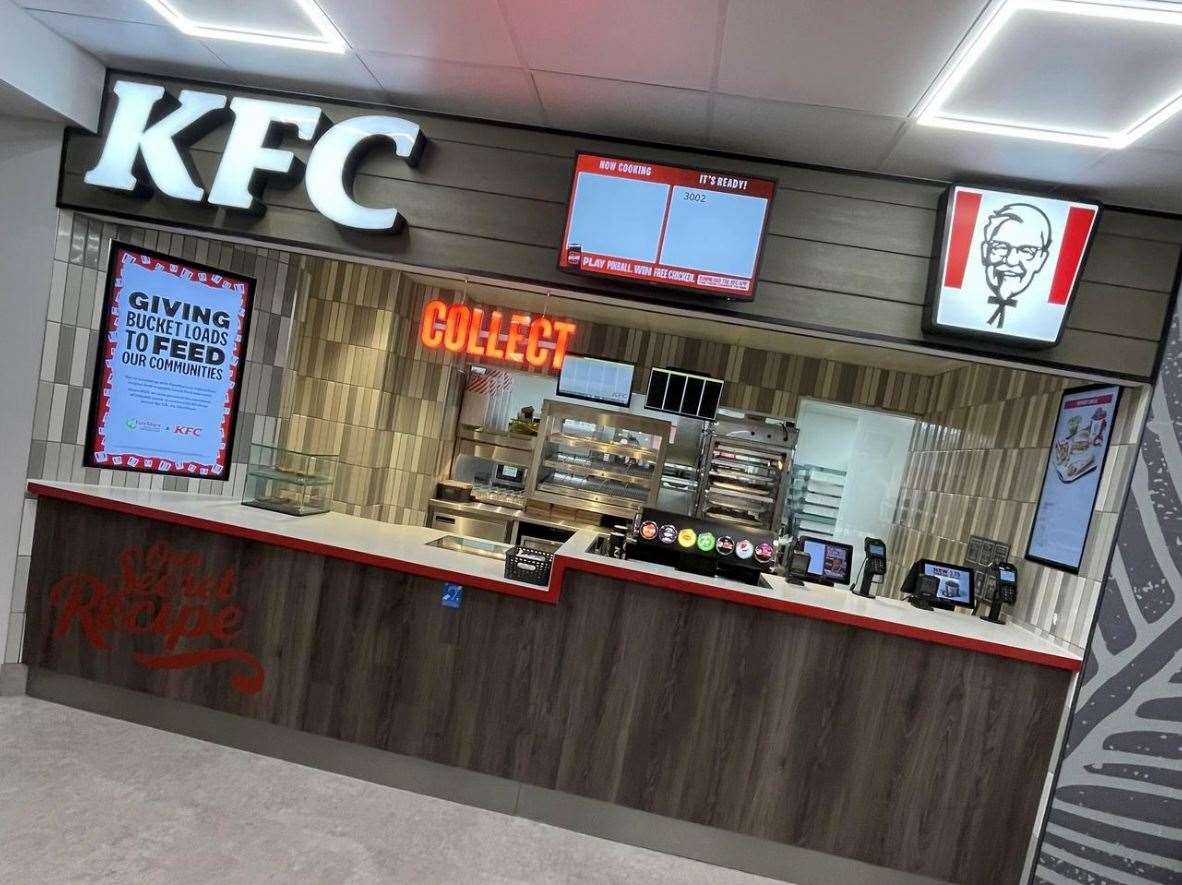 KFC has opened at the Moto Medway services on the M2. Picture: Moto